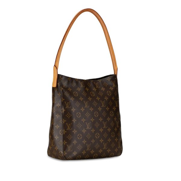 8raew5q95vwgvozr 2 Louis Vuitton Monogram Looping GM Shoulder Bag M51145 Brown