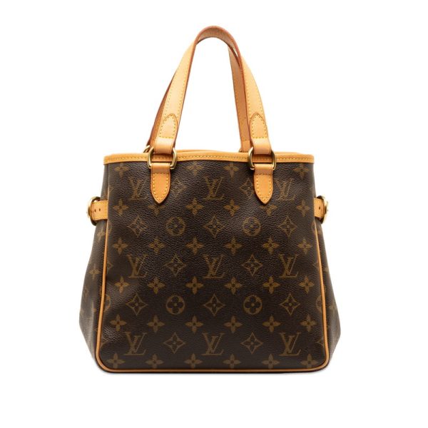 8yfal6acyi4i9su8 1 Louis Vuitton Monogram Batignolles Tote Brown