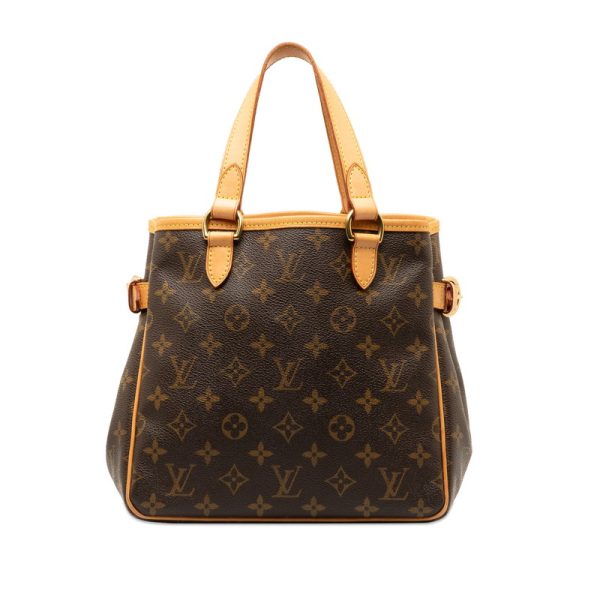 8yfal6acyi4i9su8 3 Louis Vuitton Monogram Batignolles Tote Brown