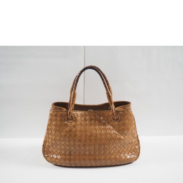 90064 2 Bottega Veneta Satchel Intrecciato Brown