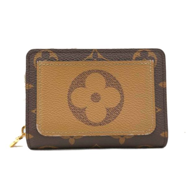 90070 1 Louis Vuitton Portefeuille Roux Monogram Wallet