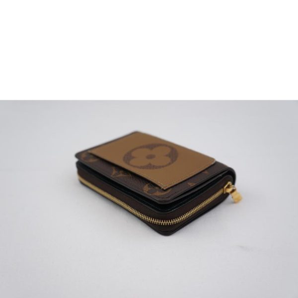 90070 3 Louis Vuitton Portefeuille Roux Monogram Wallet