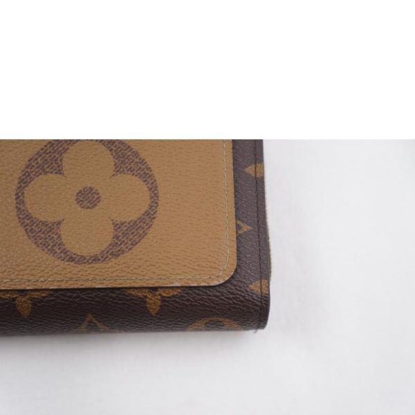 90070 8 Louis Vuitton Portefeuille Roux Monogram Wallet