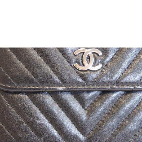 90089 7 Chanel V Stitch Quilting Wallet