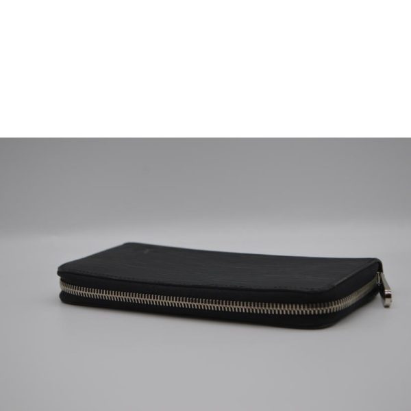 90098 3 Louis Vuitton Zippy Wallet New Model Epi Wallet Noir