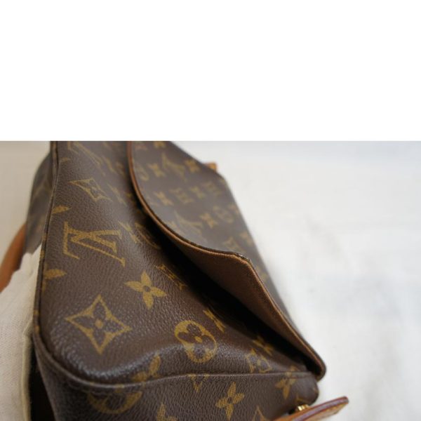 90124 9 Louis Vuitton Mini Looping Monogram Shoulder Bag Brown