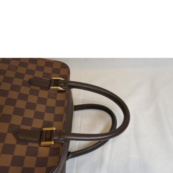 90126 4 Louis Vuitton Triana Damier Bag Brown