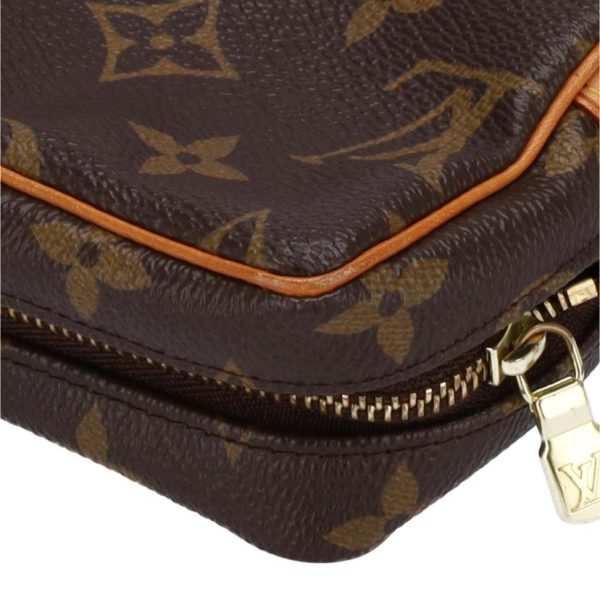 90131 5 Louis Vuitton Truth Wapiti Monogram Pouch Brown