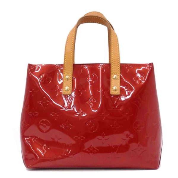 90155 1 Louis Vuitton Lead PM Vernis Handbag Pomme dAmour