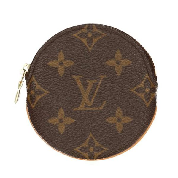 90162 1 Louis Vuitton Portomone Ron Monogram Wallet Brown