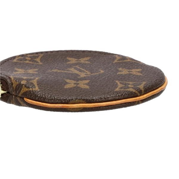 90162 3 Louis Vuitton Portomone Ron Monogram Wallet Brown