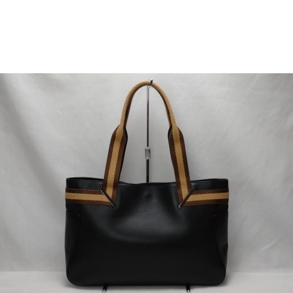 90166 2 Gucci Leather Tote Bag