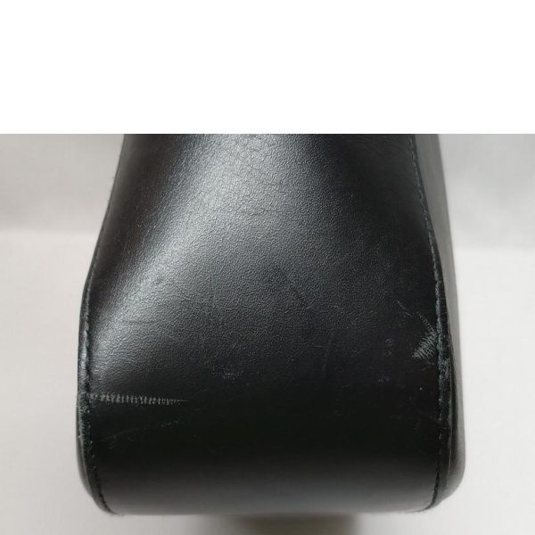 90166 7 Gucci Leather Tote Bag Black