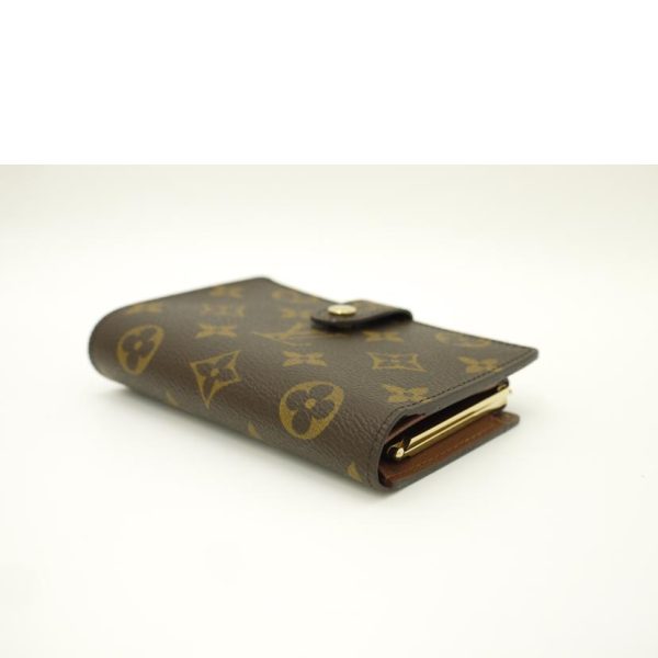 90179 3 Louis Vuitton Portefeuil Viennois Monogram Wallet Brown