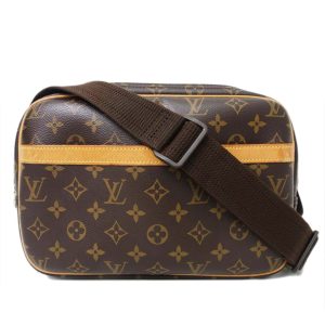 90196 1 Louis Vuitton Keepall Bandouliere 55 Bag Brown