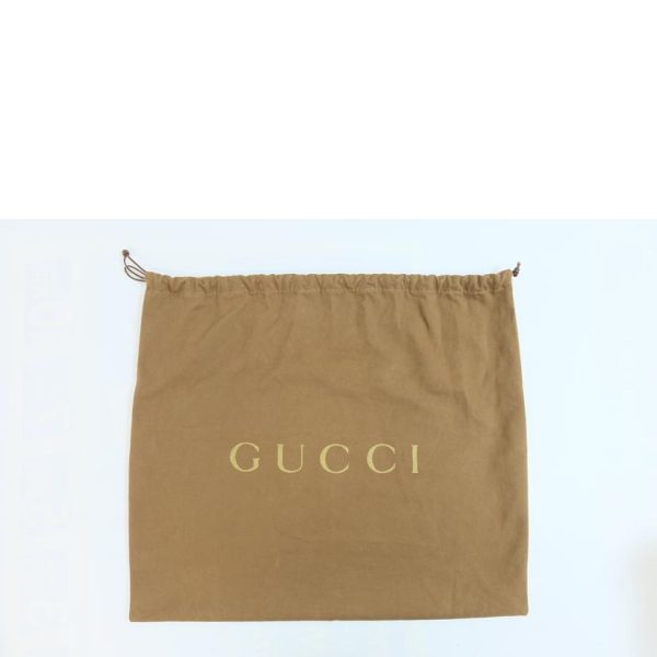 90307 6 Gucci GG Canvas Sookie Interlocking Boston Bag Brown