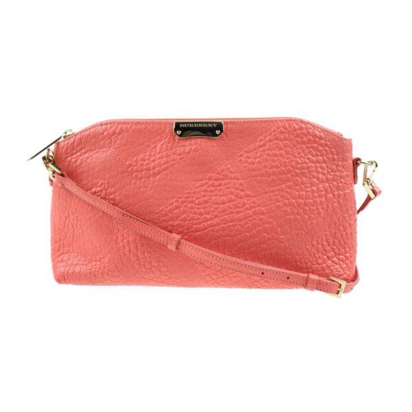 903123002013 1 Burberry Leather Shoulder Bag Pink