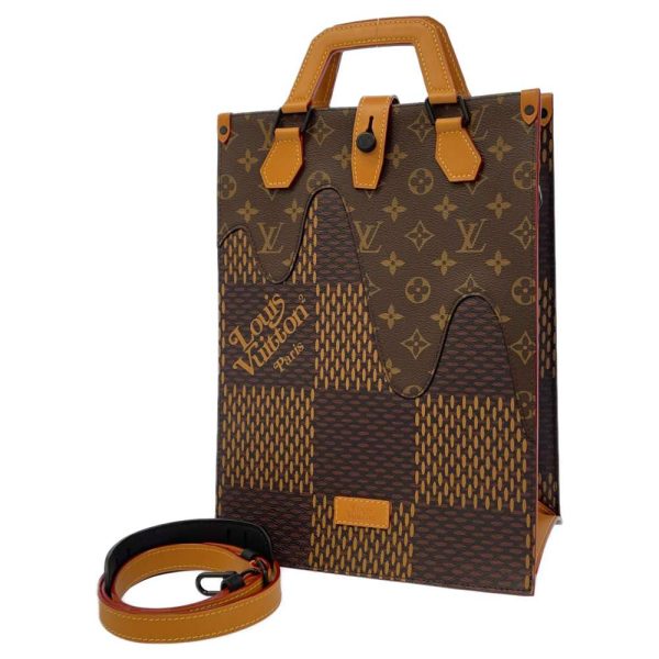 9032521 01 Louis Vuitton Pochette Cosmetic Pouch Monogram LV x YK Brown