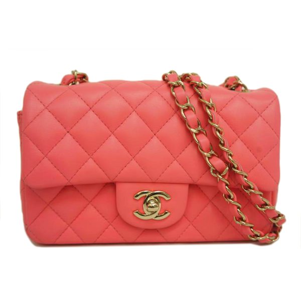 90342 1 Chanel Mini Matelasse Chain Shoulder Bag