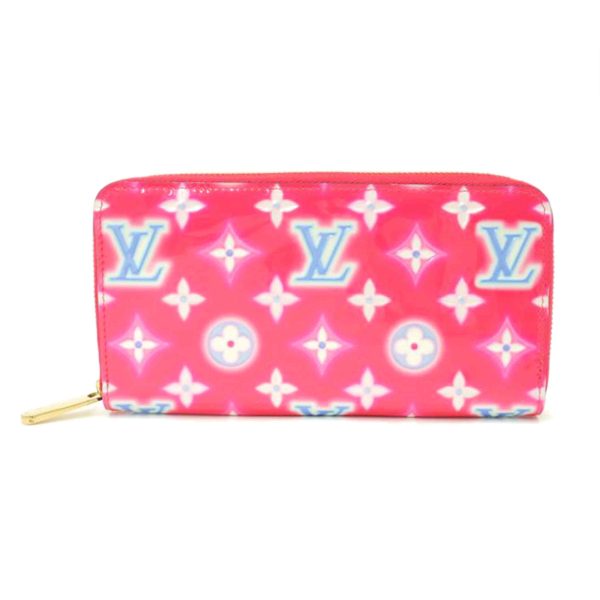 90346 1 Louis Vuitton Zippy Wallet Vernis Wallet Fuchsia Neon