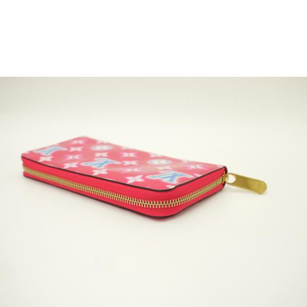 90346 4 Louis Vuitton Zippy Wallet Vernis Wallet Fuchsia Neon