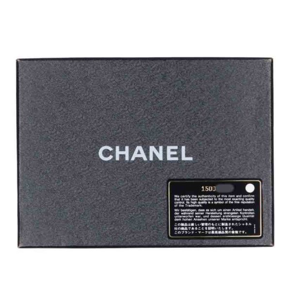 90380 8 Chanel Brilliant Tomato Wallet Bag Red