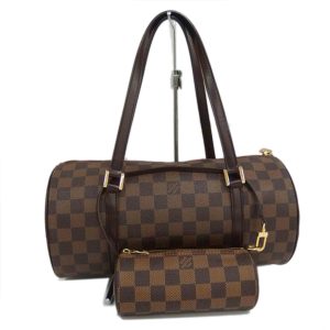 90386 1 GUCCI Diana 2way Bamboo Shoulder Bag Brown