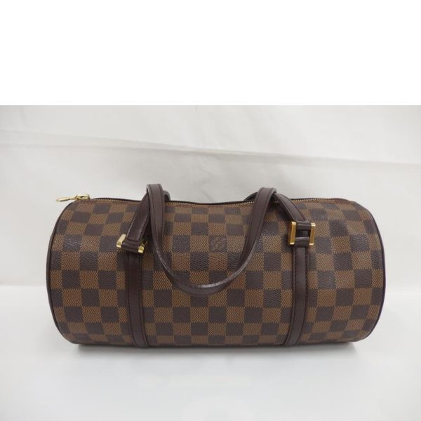 90386 2 Louis Vuitton Papillon 30 Shoulder Bag Damier Ebene