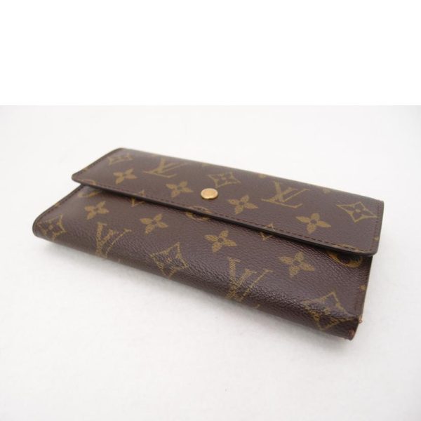 90389 3 Louis Vuitton Porto Tresor Clutch Monogram brown