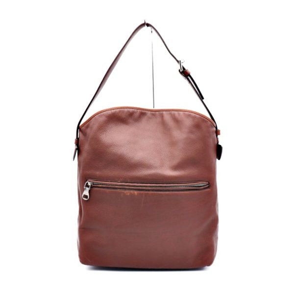 904051001005 3 Loewe Heritage Leather Shoulder Bag Brown