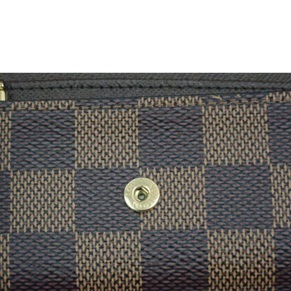 90421 7 Louis Vuitton Multicle 6 Damier Wallet Brown