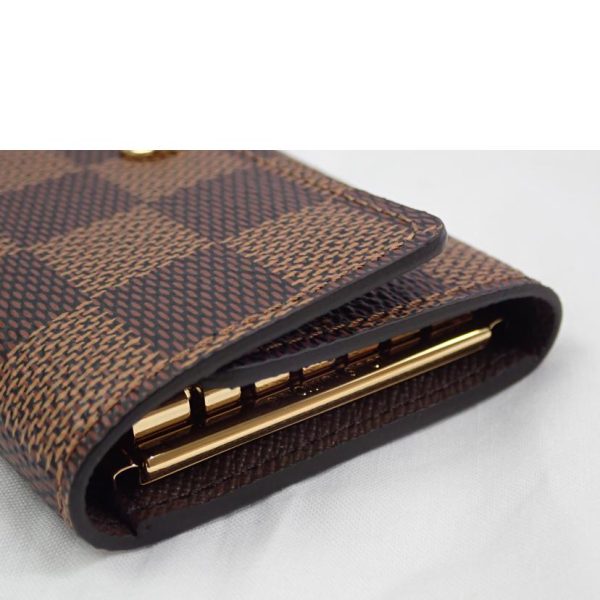 90421 8 Louis Vuitton Multicle 6 Damier Key Holder Brown