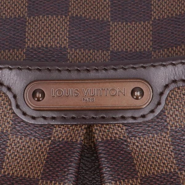 90448 6 Louis Vuitton Bloomsbury PM Damier Ebene Bag Brown