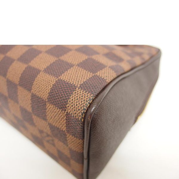 90469 6 Louis Vuitton Brella Damier Handbag Ebene Brown