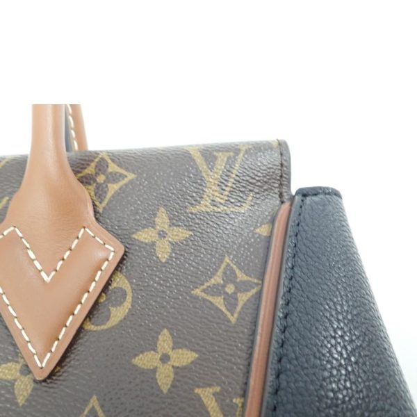 90476 14 Louis Vuitton Tote WPM Monogram Handbag Brown