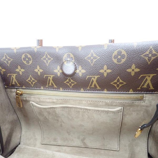 90476 9 Louis Vuitton Tote WPM Monogram Handbag Brown