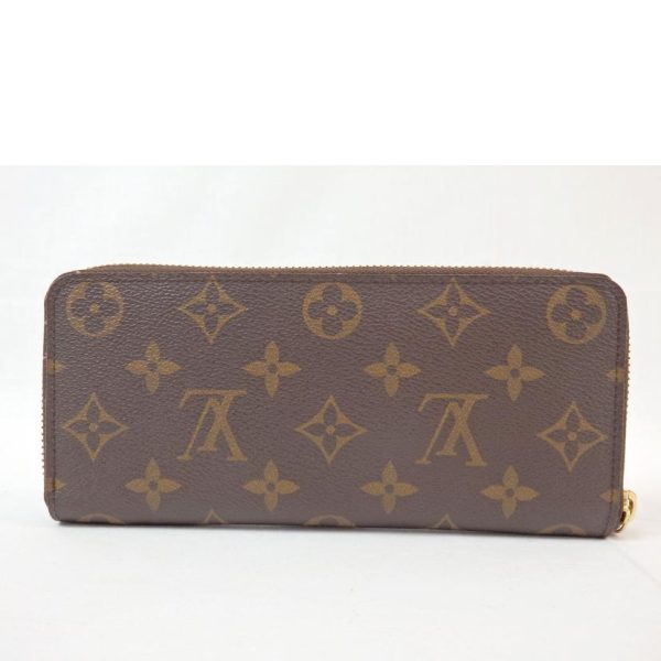 90496 2 Louis Vuitton Clemence Wallet Monogram Fuchsia