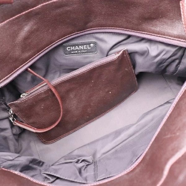 905023002020 5 Chanel Paris Biarritz Tote Bag Coated Canvas Brown