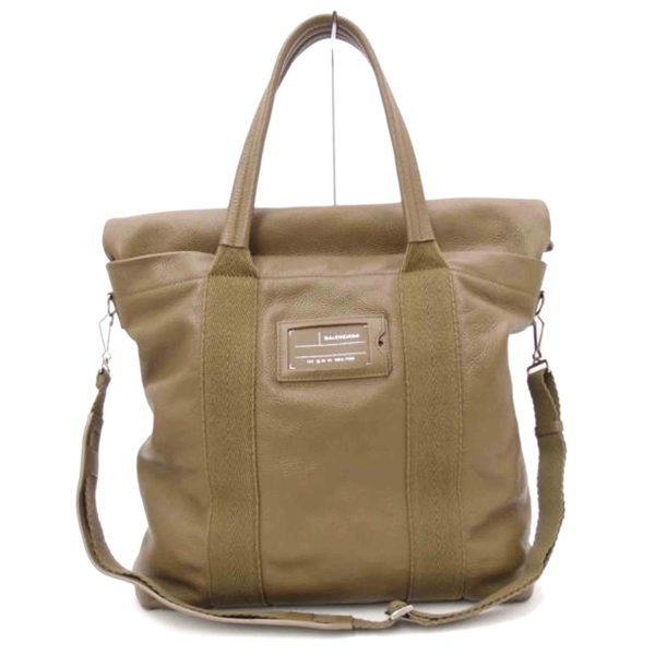 90513 1 Balenciaga Surplus Tote Bag Khaki