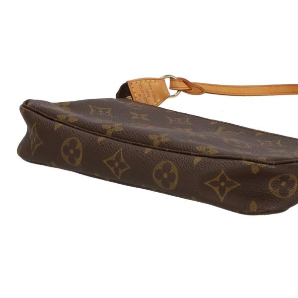 90519 2 Louis Vuitton Pochette Accessoire Bag Monogram Brown