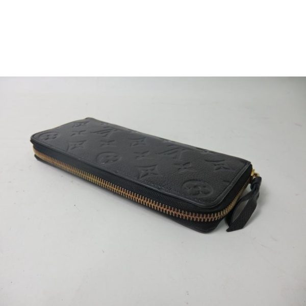 90525 3 Louis Vuitton Clemence Wallet Empreinte Noir