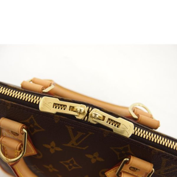 90544 11 Louis Vuitton Alma Monogram Handbag Brown