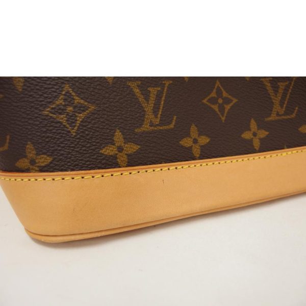 90544 8 Louis Vuitton Alma Monogram Handbag Brown