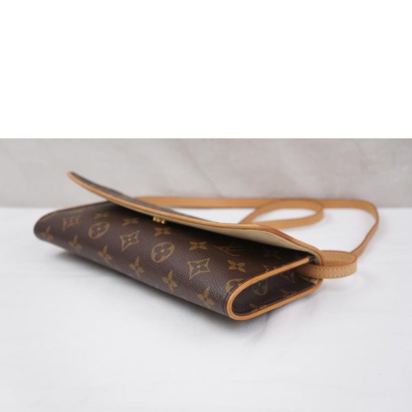 90578 4 Louis Vuitton Pochette Twin GM Clutch Monogram