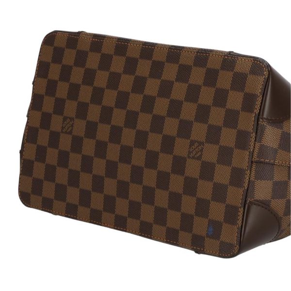 90595 3 Louis Vuitton Hampstead PM Tote Bag Damier Ebene Brown