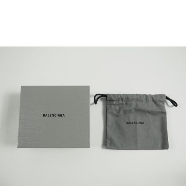 90601 6 Balenciaga Compact Wallet Black