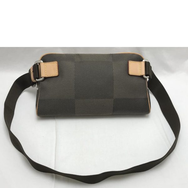 90633 2 Louis Vuitton Damiegean Acrobat Bag Damier Ebene Brown