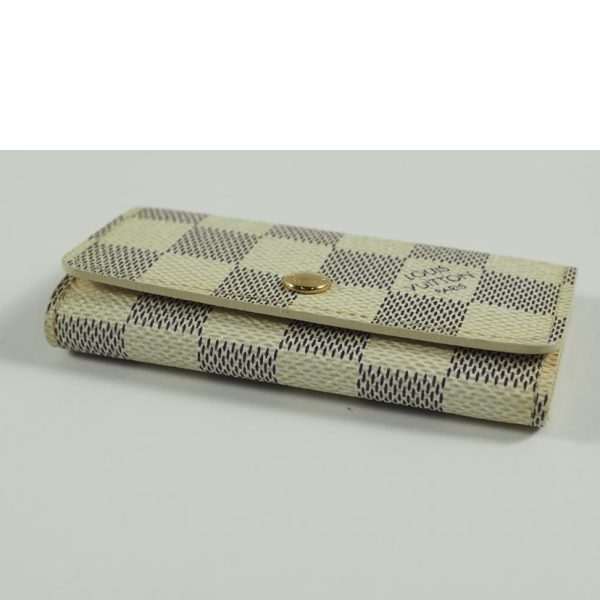 90663 3 Louis Vuitton Multicle 4 Key Holder Damier