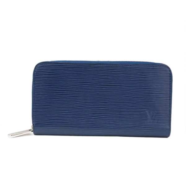 90684 1 Louis Vuitton Zippy Wallet Wallet Andigo Blue