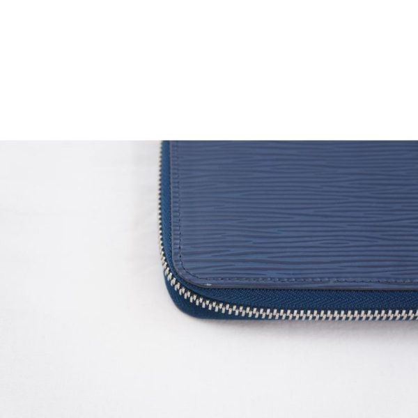 90684 6 Louis Vuitton Zippy Wallet Wallet Andigo Blue